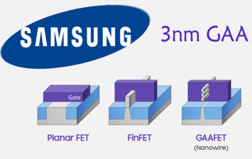 3nm芯片真来了，三星称即将量产，采用GAA技术领先台积电