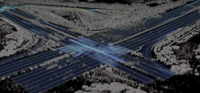 英伟达介绍Drive Map自动驾驶汽车平台 欲绘制50万公里道路地图数据